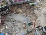В Китае станция метро провалилась под землю